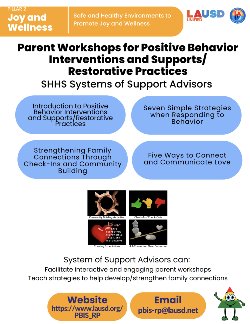 Parent Workshop